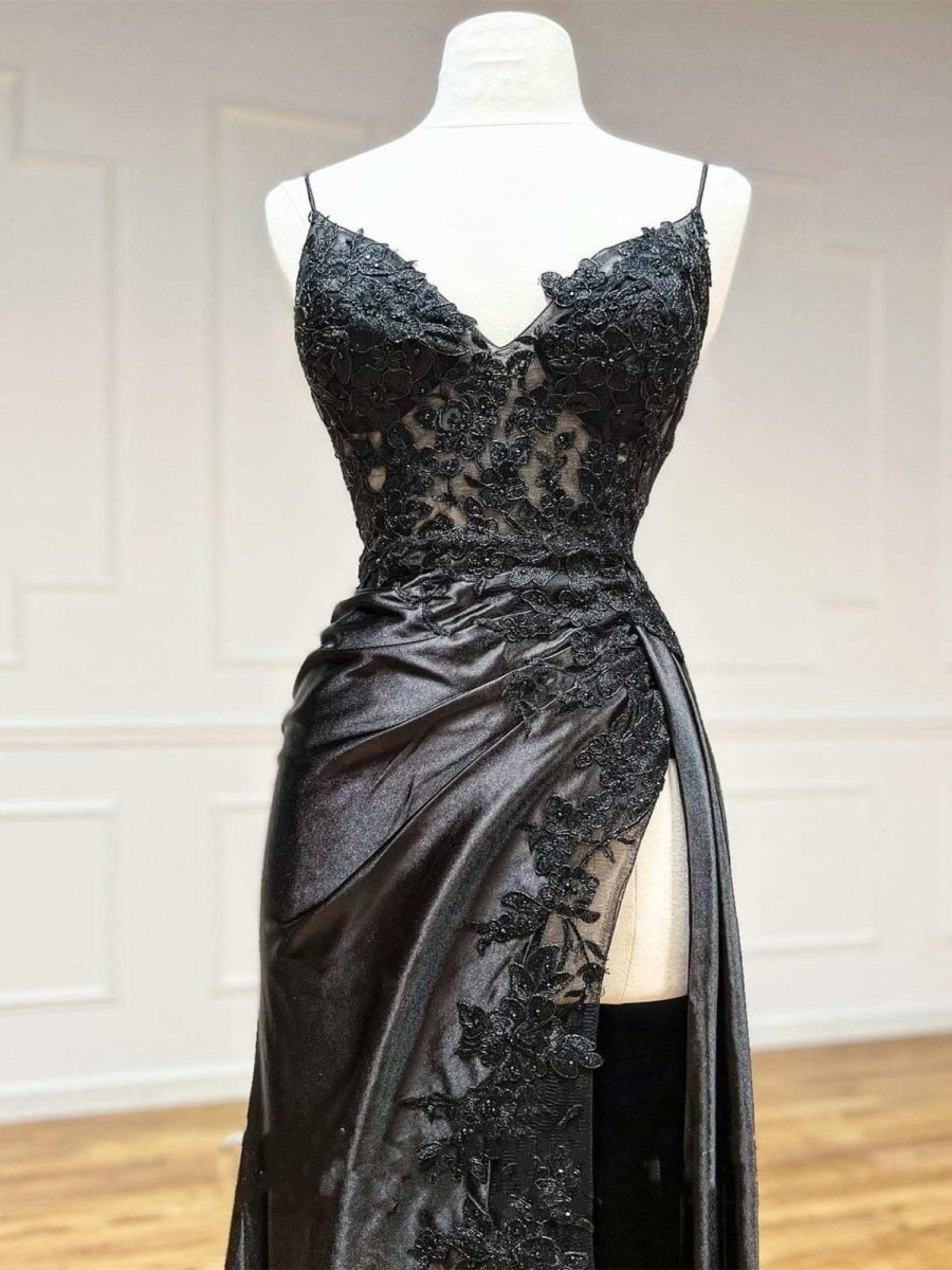 Off-Shoulder Lace Mermaid Prom Dress - Image 6